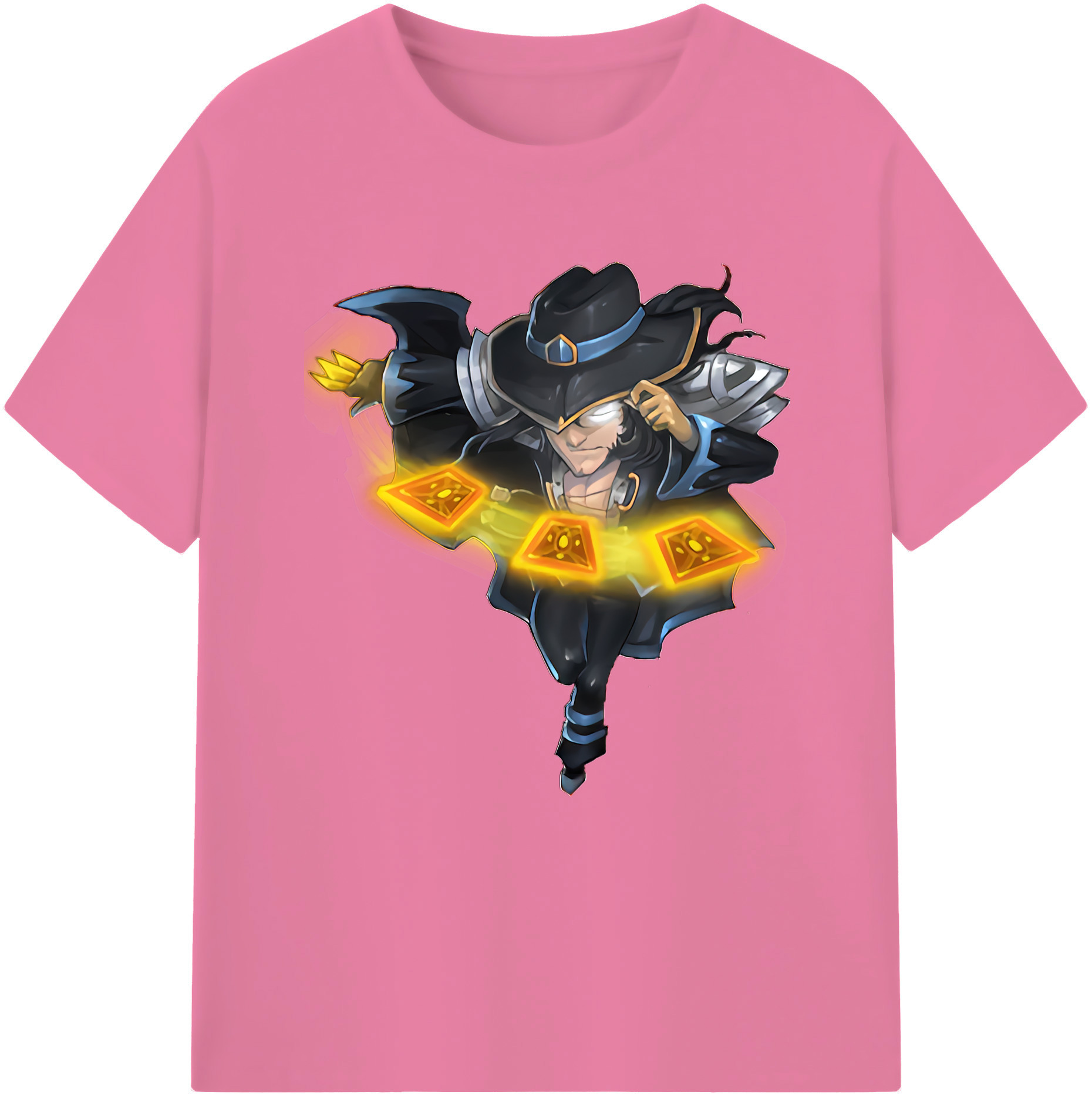 リーグ・オブ・レジェンド League of Legends LOL 綿100％半袖Tシャツ（フロントプリント）